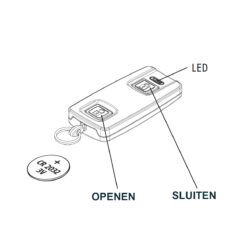 Abus HomeTec Pro CCF3100 | Mando Bluetooth para Abus ONE