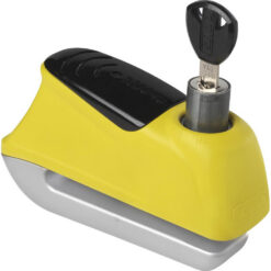 Abus Trigger Alarm 350 - Candado de disco con alarma + cable recordatorio enrollable
