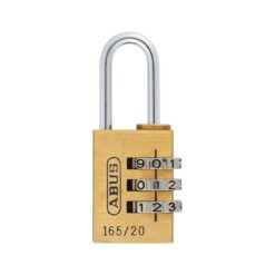 Abus 165/20 | Candado de latón con código