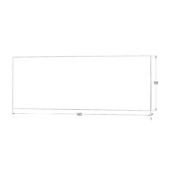 Maasland MG420 | Placa embellecedora para carcasa de sobreponer MB420