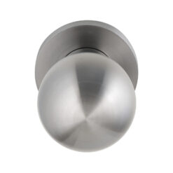 Pomo fijo esférico recto Artitec | Inox mate | Clase 3/4