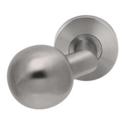 Pomo fijo esférico Artitec | Cuello en ángulo | Ø50 mm | Clase 3/4 | Inox