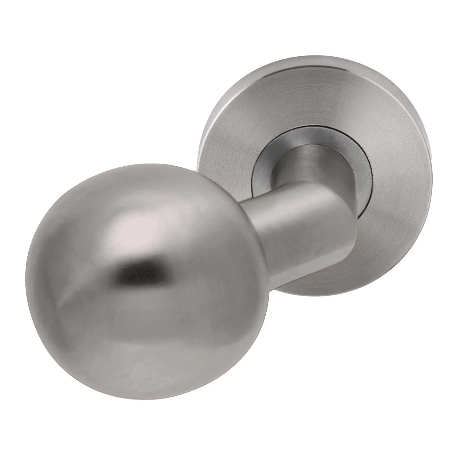 Pomo fijo esférico Artitec | Cuello en ángulo | Ø50 mm | Clase 3/4 | Inox