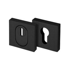 Escudo de seguridad Artitec Quattro | Cuadrado | Protección antitaladro | Negro