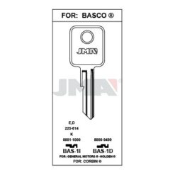 Llave en bruto JMA BAS-1I – vista agrupada