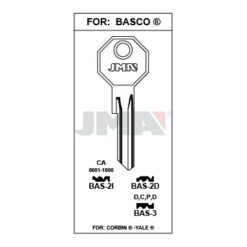 Llave en bruto JMA BAS-3 – vista agrupada