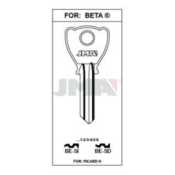 Llave en bruto JMA BE-5D – vista agrupada