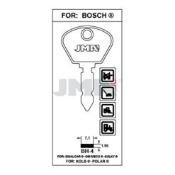 Llave en bruto JMA BH-4 – vista agrupada