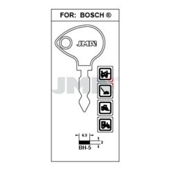 Llave en bruto JMA BH-5 – vista agrupada