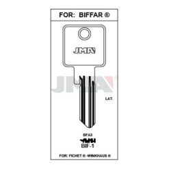 Llave en bruto JMA BIF-1 – vista agrupada