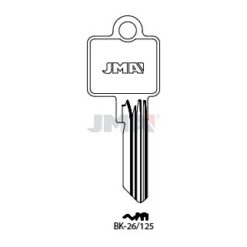 Llave en bruto JMA BK-26/125