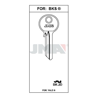 Llave en bruto JMA BK-2D – vista agrupada