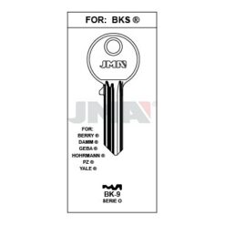 Llave en bruto JMA BK-9 – vista agrupada