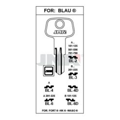 Llave en bruto JMA BL-3 – vista agrupada
