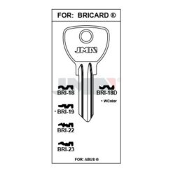 Llave en bruto JMA BRI-19 – vista agrupada