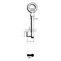 Llave en bruto JMA BRI-1