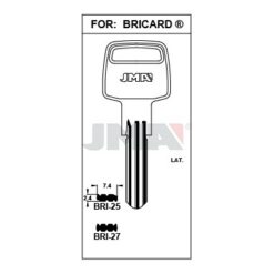 Llave en bruto JMA BRI-25 – vista agrupada