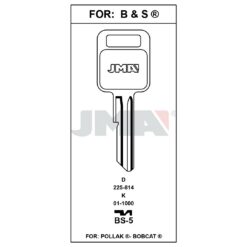 Llave en bruto JMA BS-5 – vista agrupada