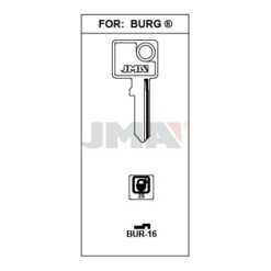 Llave en bruto JMA BUR-16 – vista agrupada
