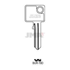 Llave en bruto JMA BUR-19D