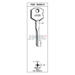 Llave en bruto JMA BUR-1X – vista agrupada
