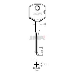 Llave en bruto JMA BUR-1X