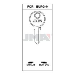 Llave en bruto JMA BUR-24D – vista agrupada
