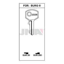 Llave en bruto JMA BUR-29D – vista agrupada