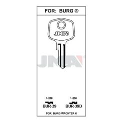 Llave en bruto JMA BUR-39 – vista agrupada