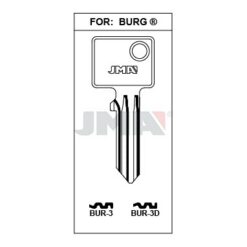 Llave en bruto JMA BUR-3 – vista agrupada