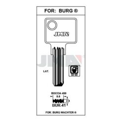 Llave en bruto JMA BUR-41 – vista agrupada