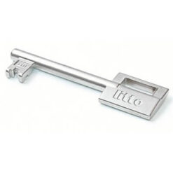 Litto A1353 | Cerradura de gorja | Frente negro mate