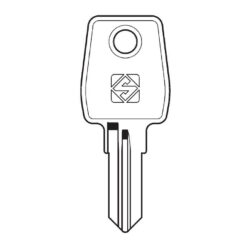 Llave Eurolocks Brabantia (códigos 001 a 500)