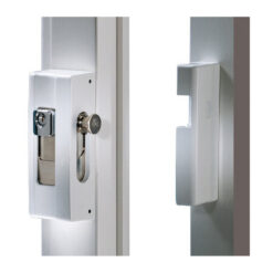 Burgwachter B1 | Cerrojo de sobreponer para ventana con llave | Marrón - 2