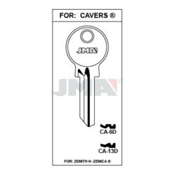 Llave en bruto JMA CA-13D – vista agrupada