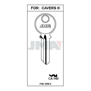 Llave en bruto JMA CA-14D – vista agrupada