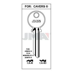 Llave en bruto JMA CA-8D – vista agrupada