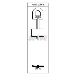 Llave en bruto JMA CAF-1G – vista agrupada