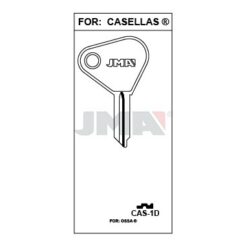 Llave en bruto JMA CAS-1D – vista agrupada