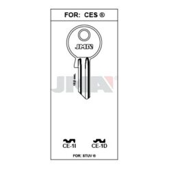 Llave en bruto JMA CE-1D – vista agrupada