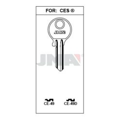 Llave en bruto JMA CE-49D – vista agrupada