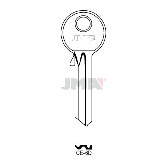 Llave en bruto JMA CE-6D