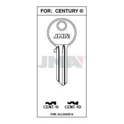 Llave en bruto JMA CENT-1D – vista agrupada