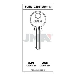 Llave en bruto JMA CENT-2I – vista agrupada