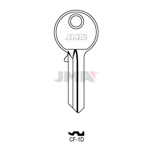Llave en bruto JMA CF-1D