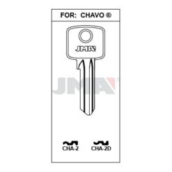 Llave en bruto JMA CHA-2 – vista agrupada