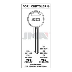 Llave en bruto JMA CHR-13D – vista agrupada