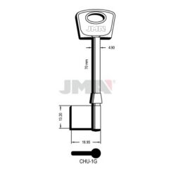 Llave en bruto JMA CHU-1G