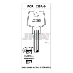 Llave en bruto JMA CI-17 – vista agrupada