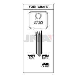 Llave en bruto JMA CI-1D – vista agrupada